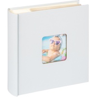 walther design Fotoalbum hellblau 200 Fotos 10 x 15 cm Memo-Einsteckalbum mit Cover-Ausstanzung, Fun ME-110-BL