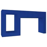 fossi3D Fensterhaken Fensterfeststeller Fensterklammer Zugluftstopper Fensterstopper blau