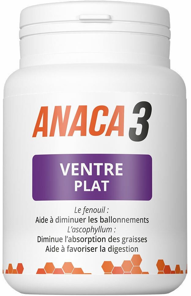 ANACA3 Ventre Plat 60 pc(s) capsule(s)