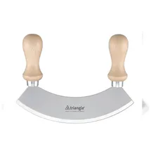 Triangle Wiegemesser 14 cm Buche