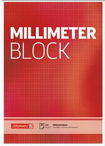 BRUNNEN Millimeterblock DIN A4 Millimeter