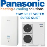 Panasonic Aquarea T-CAP SQC KIT WQC09H3E8 Luft/Wasser-Wärmepumpe 9 kW