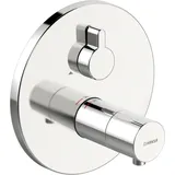 Hansa HansaVAROX Duschthermostat rund für 1 Verbraucher Chrom 40579083