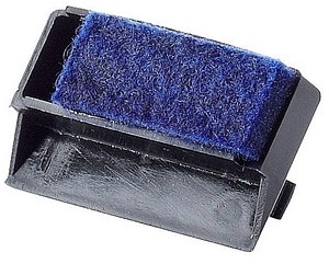 6 REINER Ersatzstempelkissen Colorbox C1 für Modell C1 blau 4,0 x 0,45 cm