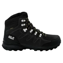 Jack Wolfskin Refugio Texapore Mid Herren Phantom/Burly Yellow Xt 47