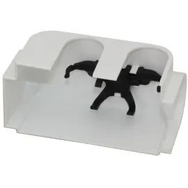 Simplex Designverkleidung für Anschlussarmatur / Multiblock, links, weiß