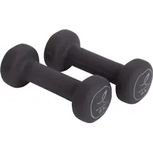 Energetics Neopren Hantel 2 x 1,0 kg schwarz/grau