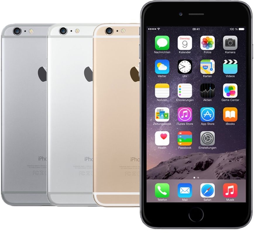 Apple 6 Plus iPhone, 13,97 cm (5.5"), 1920 x 1080 Pixel, IPS, Apple, A8, M8