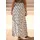 LASCANA Maxirock Damen Bedruckt Beige/Khaki 46