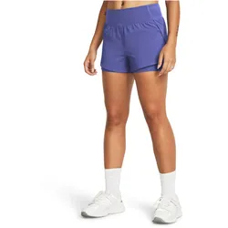 UNDER ARMOUR Flex Woven 2in1 Shorts Damen 561 - starlight/starlight XL