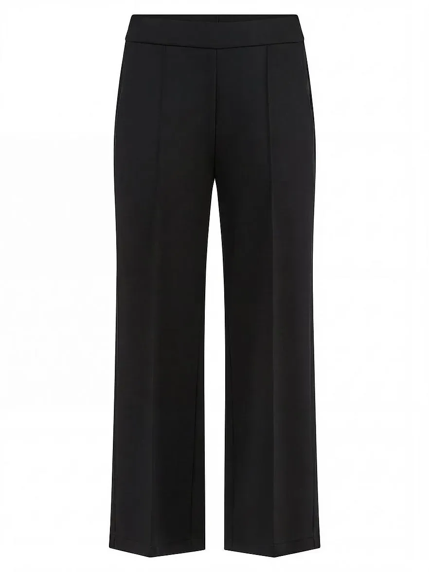 Wide Fit-7/8-Jersey-Hose Peter Hahn schwarz, 19