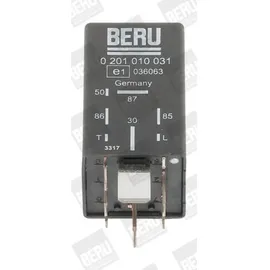 BERU Steuergerät, Glühzeit