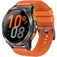 GPS Smartwatch Herren Militär Sportuhr mit Kompass Höhenmessr Barometer Fitnessuhr Herzfrequenz Blutdruck Fitnesstracker Schrittzähler Outdoor Laufuhr LED Taschenlampe Tactical Watch Telefonfunktion