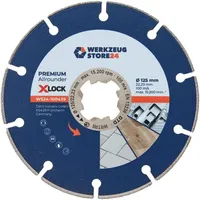 WS24 Diamanttrennscheibe X-Lock® Premium Universal 125 mm - WS24-100439