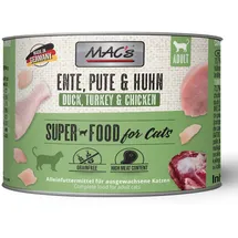 MAC's CAT Nassfutter Ente, Pute, Huhn 6 x 200 g