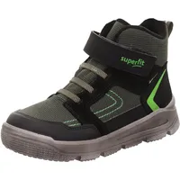 superfit Jungen MARS leicht gefütterte Gore-Tex Stiefel, SCHWARZ/GRÜN 0010