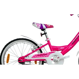 Rezzak Kinderfahrrad 20 Zoll rosa/weiß