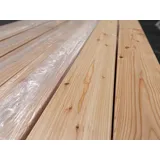 Europäische Lärche Terrassendielen, 40x143 mm, KD, glatt/glatt