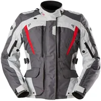 Furygan Apalaches Evo Textiljacke wasserdicht Damen - Grau/Hellgrau/Rot /