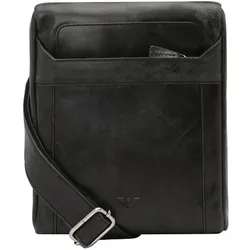 Voi City Cowboy Umhängetasche Leder 20 cm  schwarz