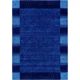TEPGO NONZA BORDÜRE Teppich 120 x 180 cm Blau
