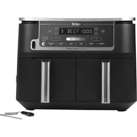 Ninja Foodi MAX Dual Zone AF451EU 9,5 l  mit digitalem Bratenthermometer schwarz