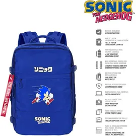 Karactermania Sonic The Hedgehog Rucksack - Blau,
