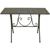 Hti-Living Lily Gartentisch 56 x 110 cm Rost