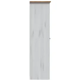 vidaXL Kleiderschrank 3-türig 118 x 171 x 50 cm Weiß