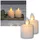 Star Trading LED Kerze M-Twinkle 2er Pack, Flackernd