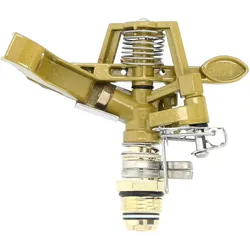 Saturnia Verstellbarer Regner Metallische Sektorenbewässerung Regner 1/2" Sockel 1/2" aus Zink, Garten / Rasenbewässerung, Garten / Rasenbewässerung