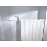 KLEINE WOLKE Duschvorhangstange 75-125 cm silber