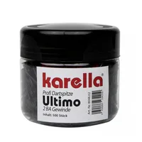 KARELLA Softspitzen Ultimo 500 St. in Dose 2BA Gewinde Schwarz