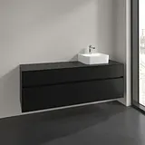 Villeroy & Boch Villeroy und Boch Collaro Waschtischunterschrank C10600VL 160x54,8x50cm, Waschtisch rechts, volcano black