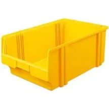 Höner Alfred Sichtlagerkasten Polystyrol 500/450x300x200 mm gelb