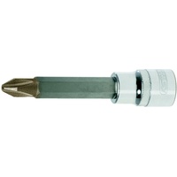 KS Tools 1/2" CHROMEplus Bit-Stecknuss, lang, PH3