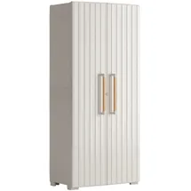 MID.YOU Mehrzweckschrank 80 x 180 x 45 cm Beige