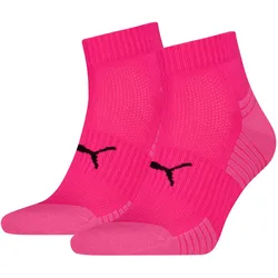 PUMA Unisex Sportsocken Kurzsocken Cushioned 2er Pack