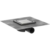 Hansgrohe RainDrain Spot Komplettset Bodenablauf 150 x 150 mm Edelstahl gebürstet