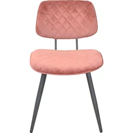 INOSIGN Polsterstuhl Polyester rosa