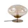 LINDBY Tischleuchte Lindby, Lelia, Beige, für Esszimmer, Glas, Design - 27.5
