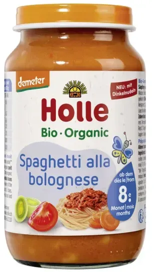 Holle Spaghetti alla bolognese Gemüsezubereitung bio