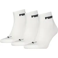 Puma Cushioned Next Quarter Socken 3er Pack Weiß 43-46