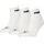 Puma Cushioned Next Quarter Socken 3er Pack Weiß 43-46