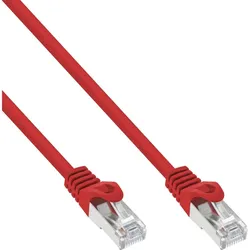 InLine Netzwerk-Kabel 0,50m rot