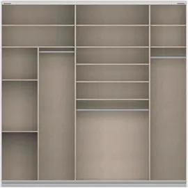 Rauch Schwebetürenschrank Quadra 226 x 230 x 62 cm Weiß