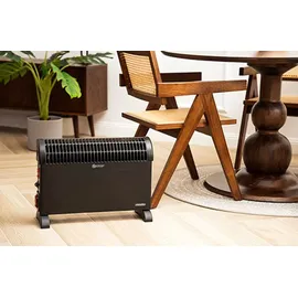 Mesko MS 7741 Elektrischer Konvektorheizung - 2000 W mit 3 Stufen, Schwarz