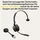 JABRA Engage 55 MS Mono USB-A inkl. Ladestation