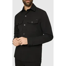 MAC Outdoorhemd Overshirt Schwarz M