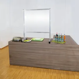 Günzburger Trennwand aus Plexiglas Höhe 1.145 mm - 070606